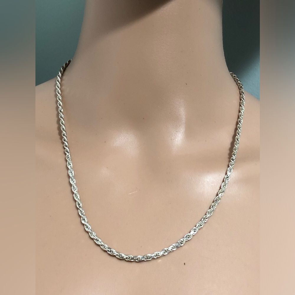 925 sterling silver, men's jewelry chain,  weight 17.6g